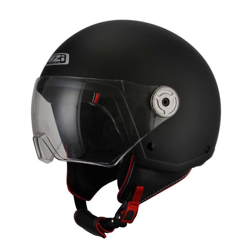 Casco NZI Vintage 3 Negro Mate