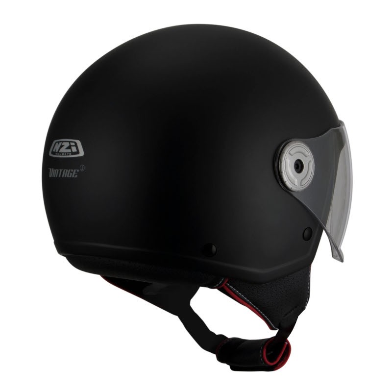 Casco NZI Vintage 3 Negro Mate 1