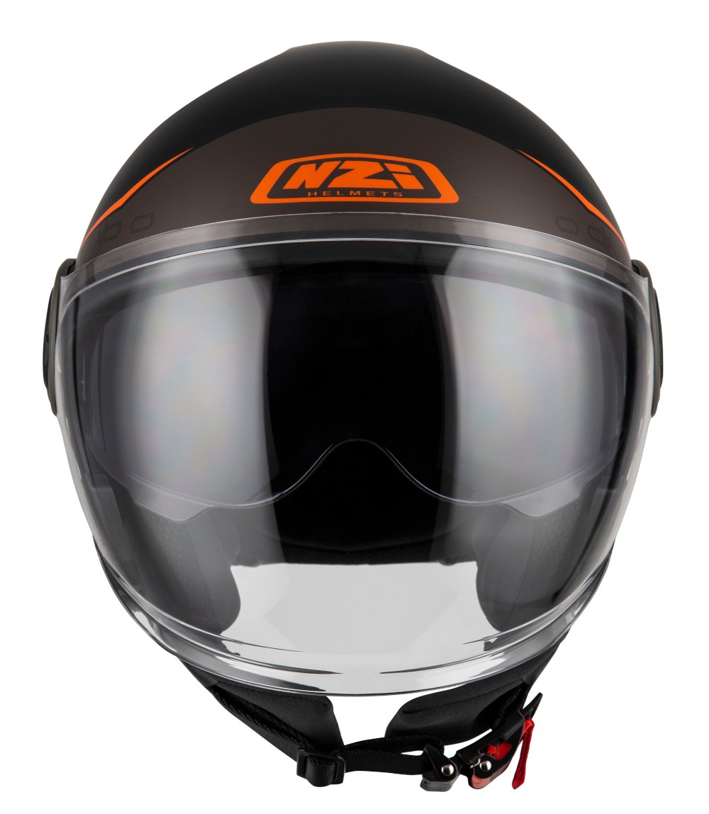 Casco NZI RINGWAY DUO XTRAINER Negro/Naranja 6