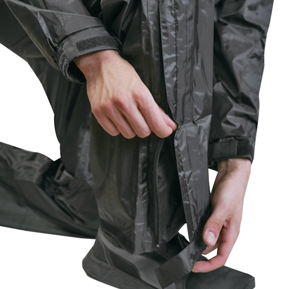 Traje de lluvia CGM SPORT 2 Piezas Negro/Fluor