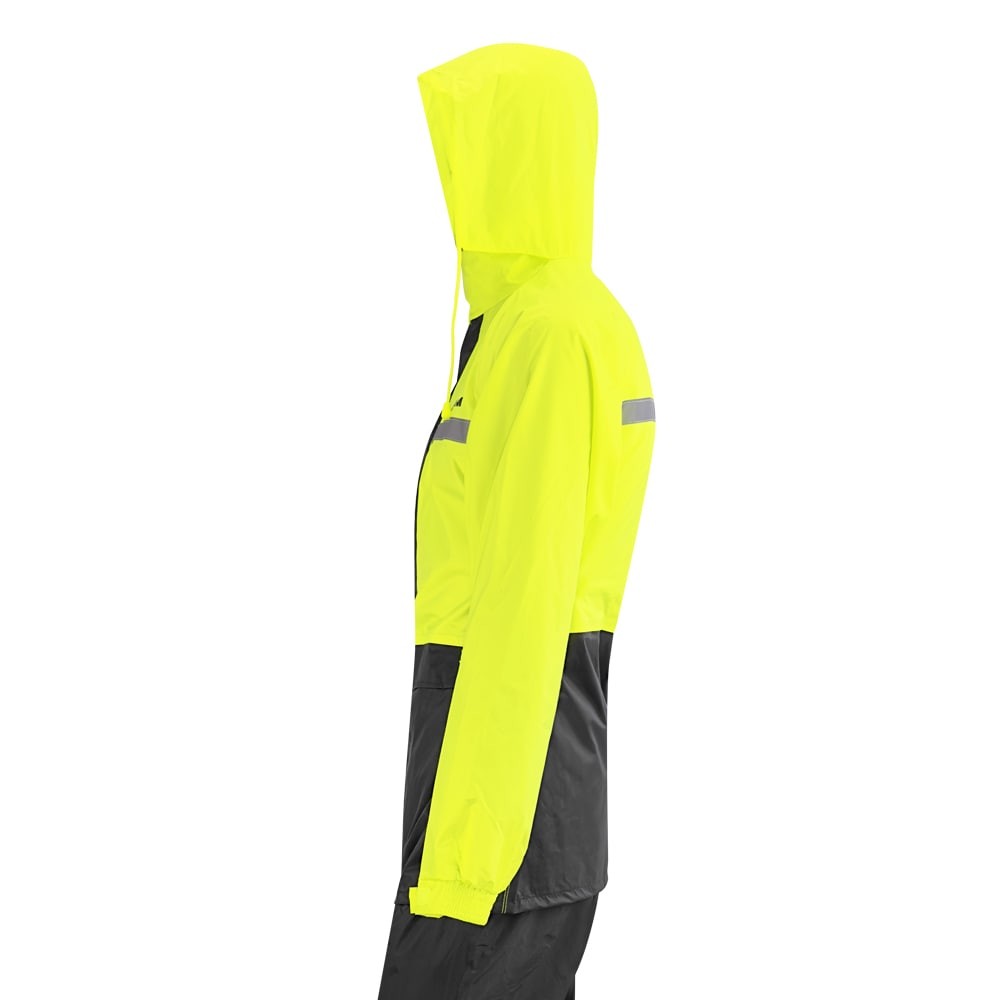 Traje de lluvia CGM SPORT 2 Piezas Negro/Fluor