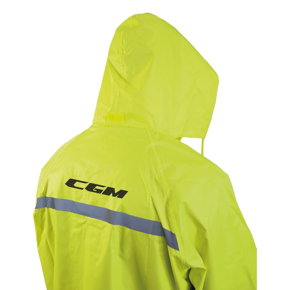 Traje de lluvia CGM SPORT 2 Piezas Negro/Fluor