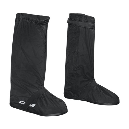 Cubrebotas impermeables para moto con cremallera, suela antideslizante y detalles reflectantes