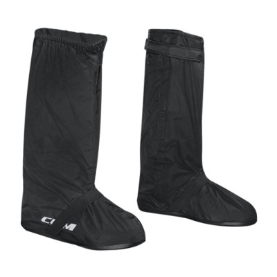 Cubrebotas impermeables para moto con cremallera, suela antideslizante y detalles reflectantes