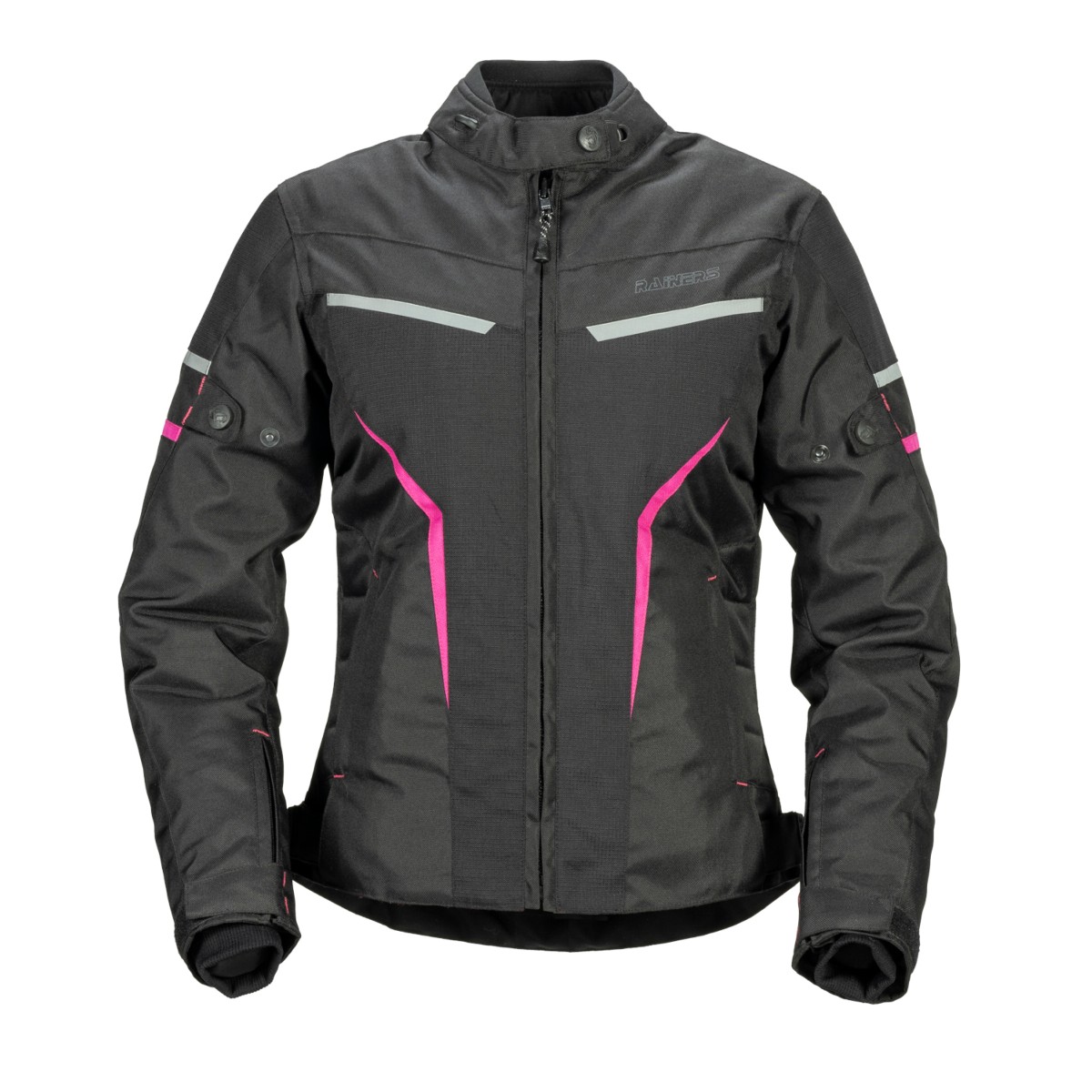 Chaqueta RAINERS ELECTRA-R NEGRA/ROSA MUJER Invierno impermeable