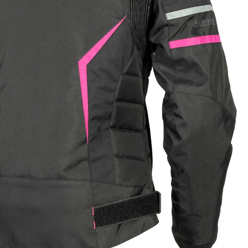 Chaqueta RAINERS ELECTRA-R NEGRA/ROSA MUJER Invierno impermeable 2