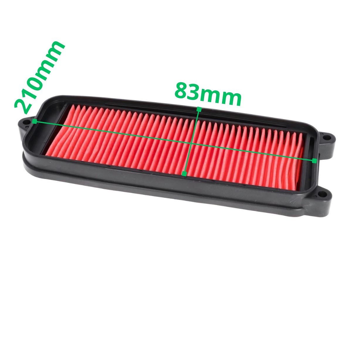Filtro de aire MEIWA compatible con Hyosung GV Aquila 125 y 250 de 2000 a 2009 2