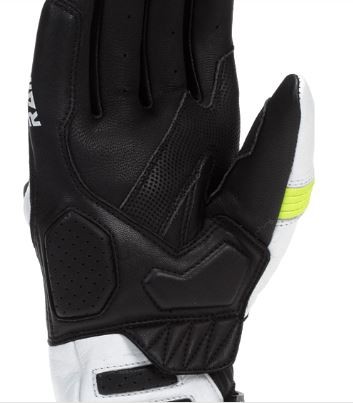 Guantes RAINERS FACER FLUOR RACING PIEL 4