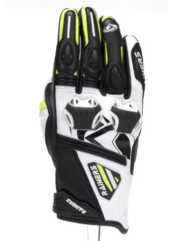 Guantes RAINERS FACER FLUOR RACING PIEL