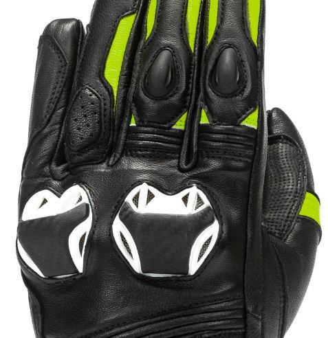 Guantes RAINERS FACER NEGROS RACING PIEL 3