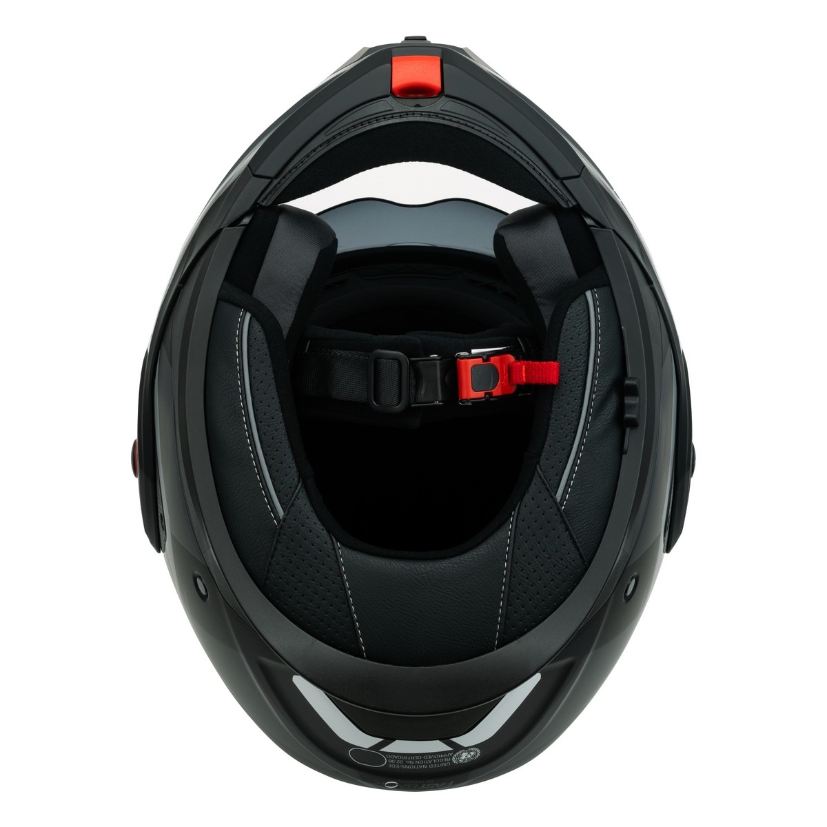 Casco modular moto NZI Fastback SUMMUM con visor solar