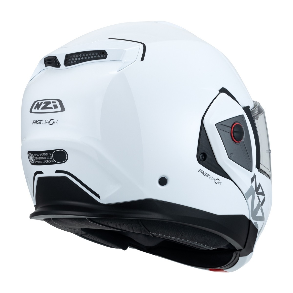 Casco NZI FASTBACK DUO SOLID Blanco