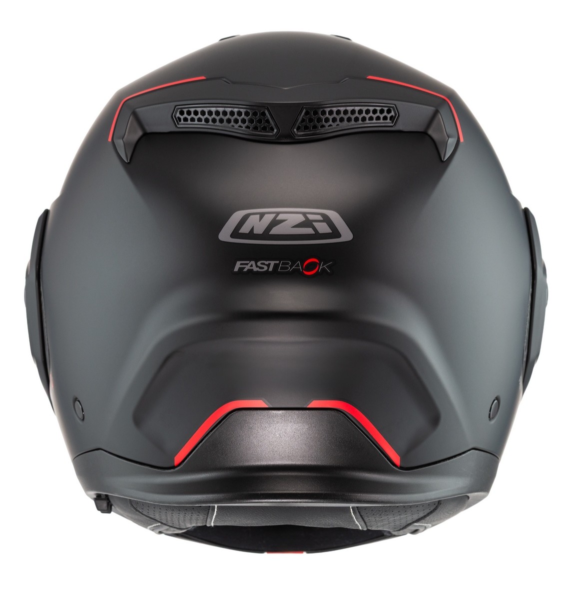 Casco NZI FASTBACK DUO SOLID Negro MATE