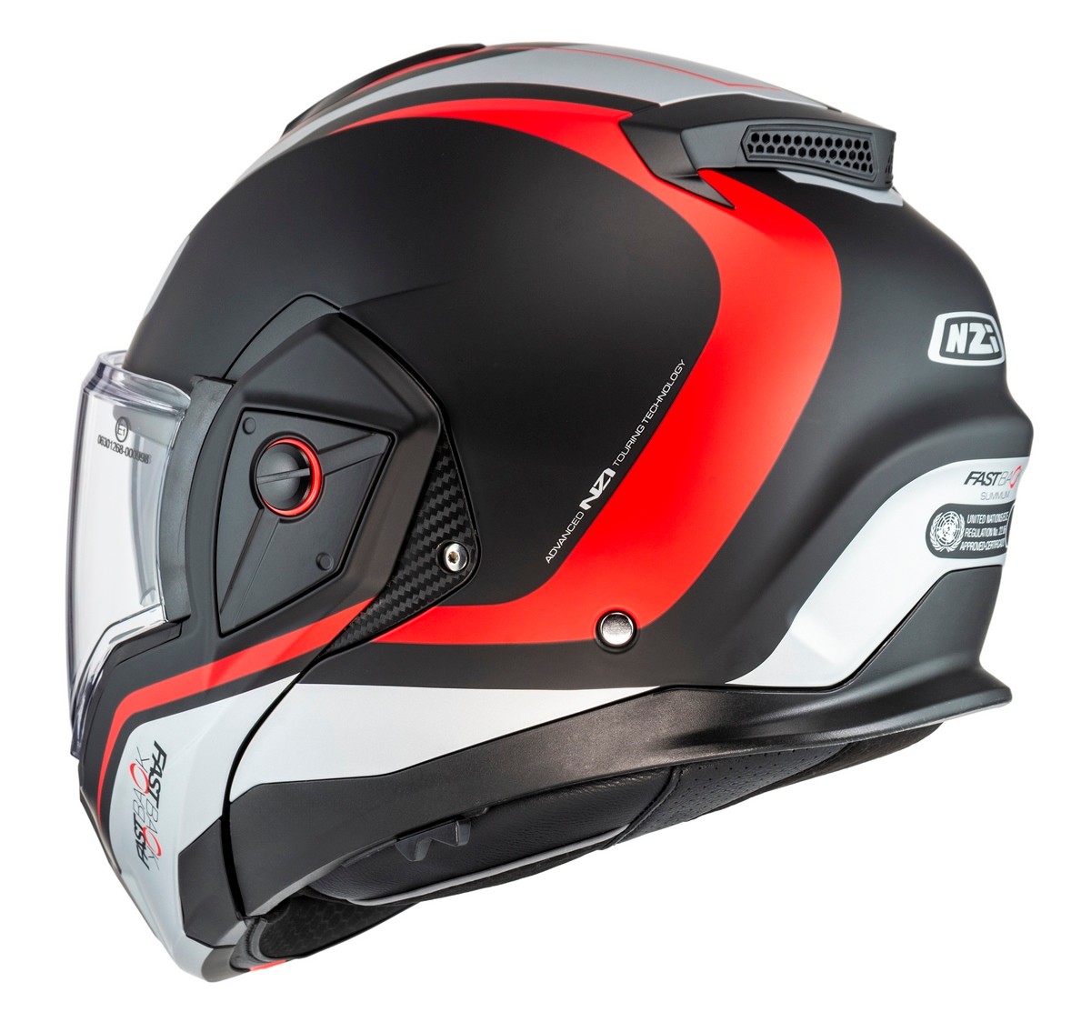 Casco de moto modular NZI Fastback SUMMUM touring