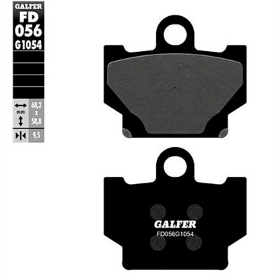 Pastillas de freno Galfer FD056G1054 Compuesto Semi Metal