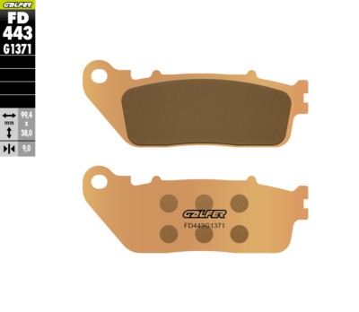 Pastillas freno Galfer Sinter Street traseras Honda CB1000R