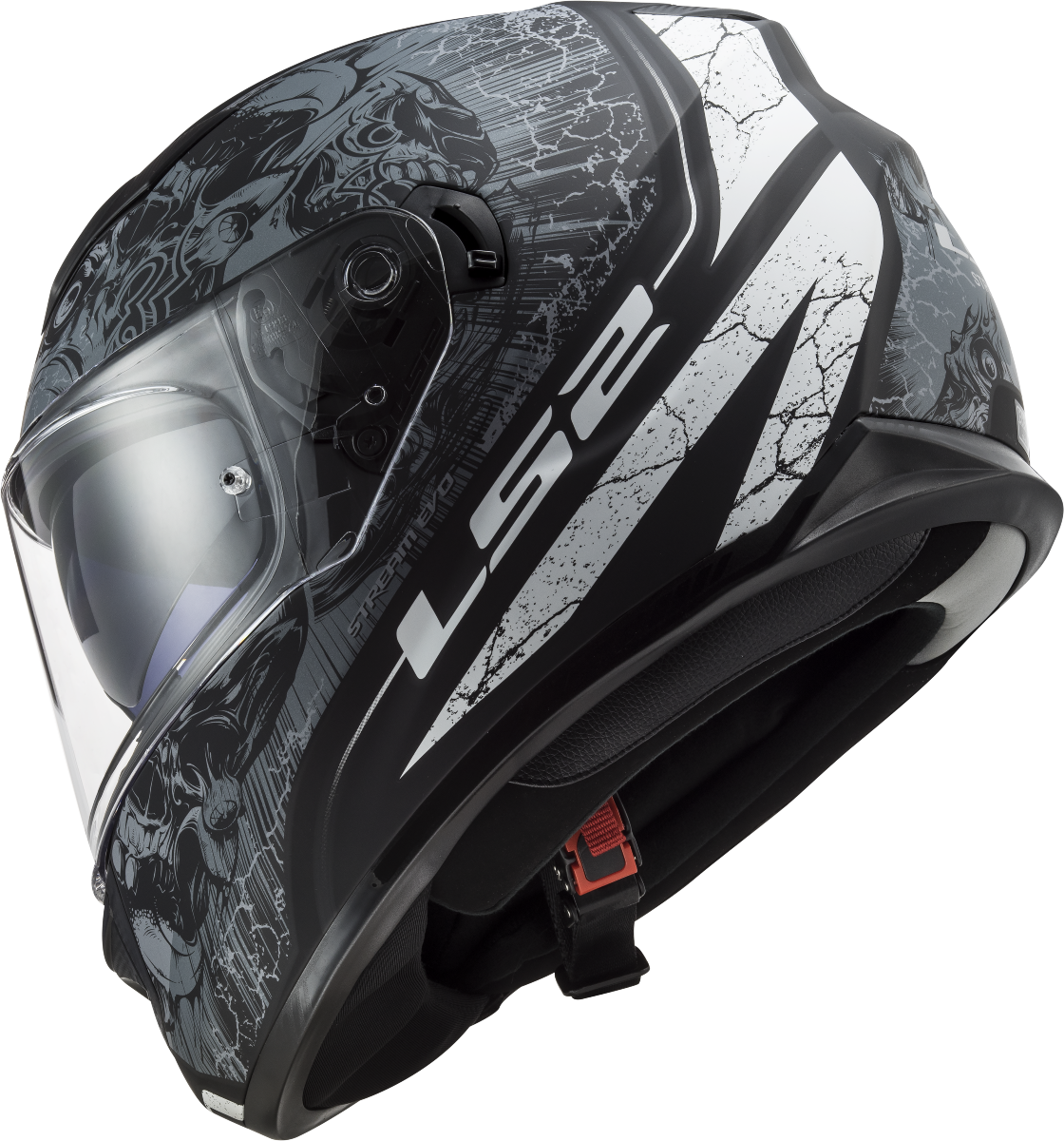 Casco LS2 FF320 STREAM EVO THRONE NEGRO MATE/TINANIO 5