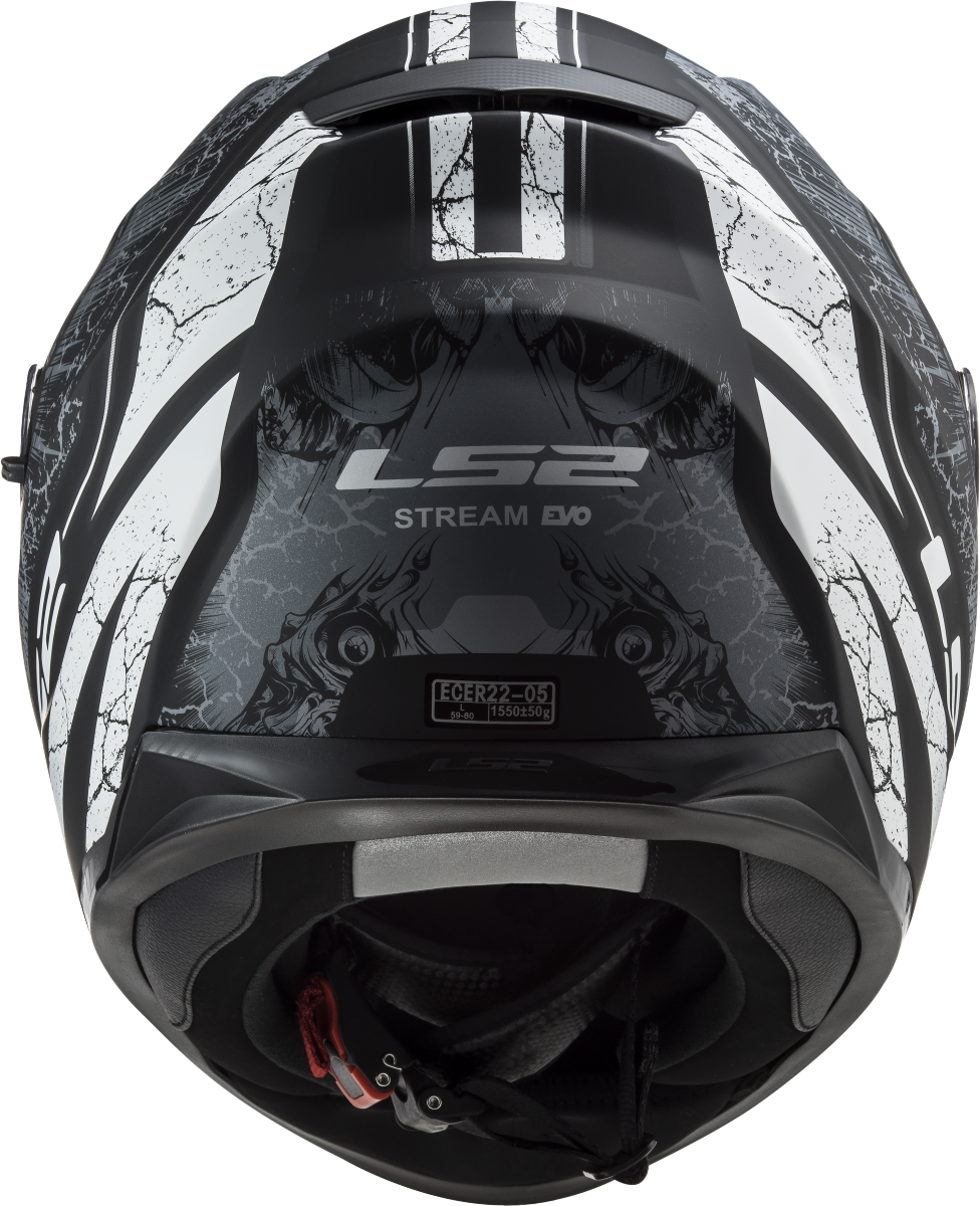 Casco LS2 FF320 STREAM EVO THRONE NEGRO MATE/TINANIO 6