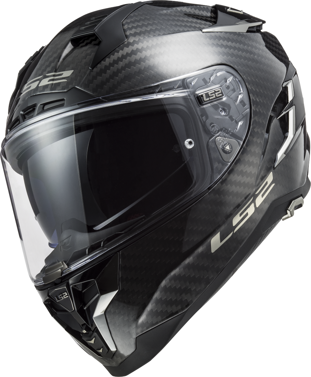 Casco LS2 FF327 CHALLENGER CARBONO SOLID CARBON 2