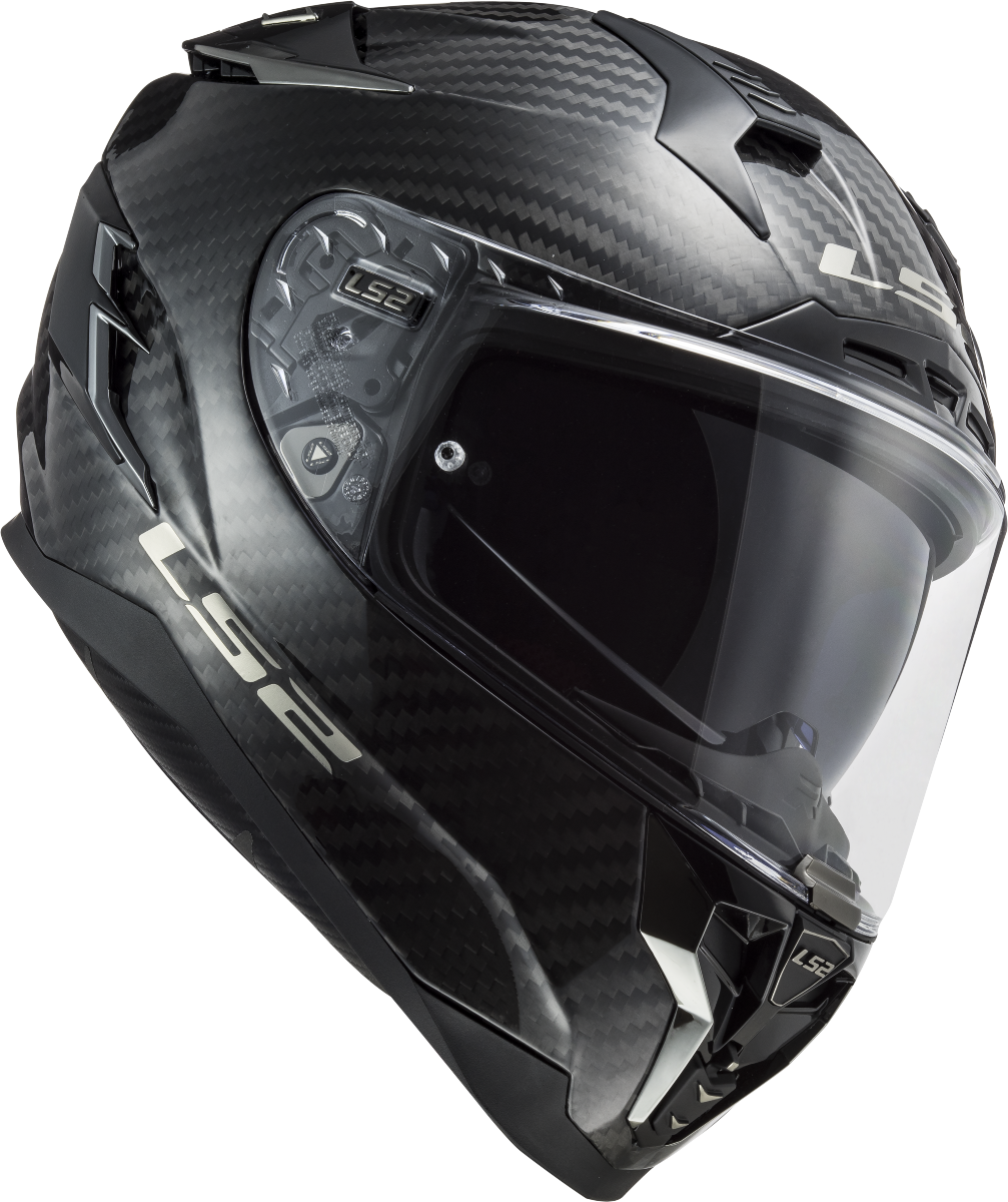 Casco LS2 FF327 CHALLENGER CARBONO SOLID CARBON 1