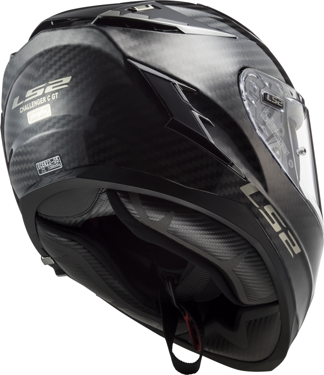 Casco LS2 FF327 CHALLENGER CARBONO SOLID CARBON 3