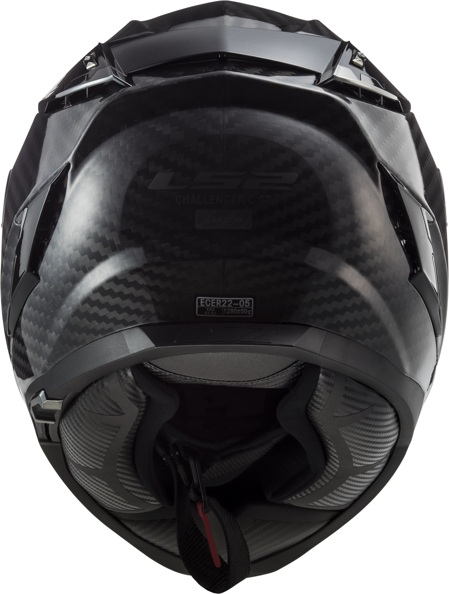 Casco LS2 FF327 CHALLENGER CARBONO SOLID CARBON 7