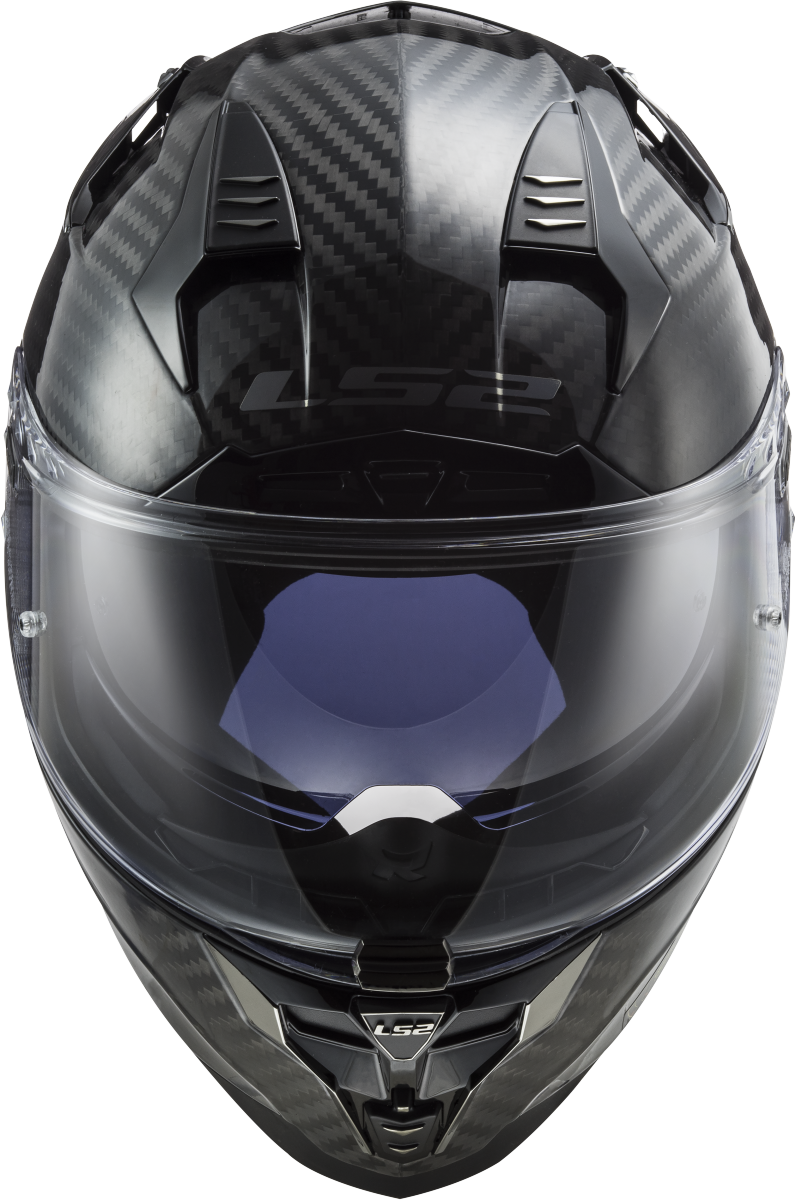 Casco LS2 FF327 CHALLENGER CARBONO SOLID CARBON 8