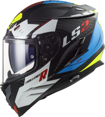 Casco LS2 FF327 CHALLENGER CARBONO SPORTY BLANCO