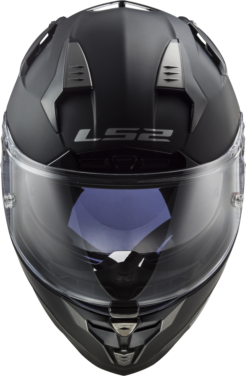 Casco LS2 FF327 CHALLENGER SOLID NEGRO MATE 2