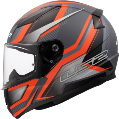 Casco LS2 FF353 RAPID II FLITZ NARANJA GRIS 22.06