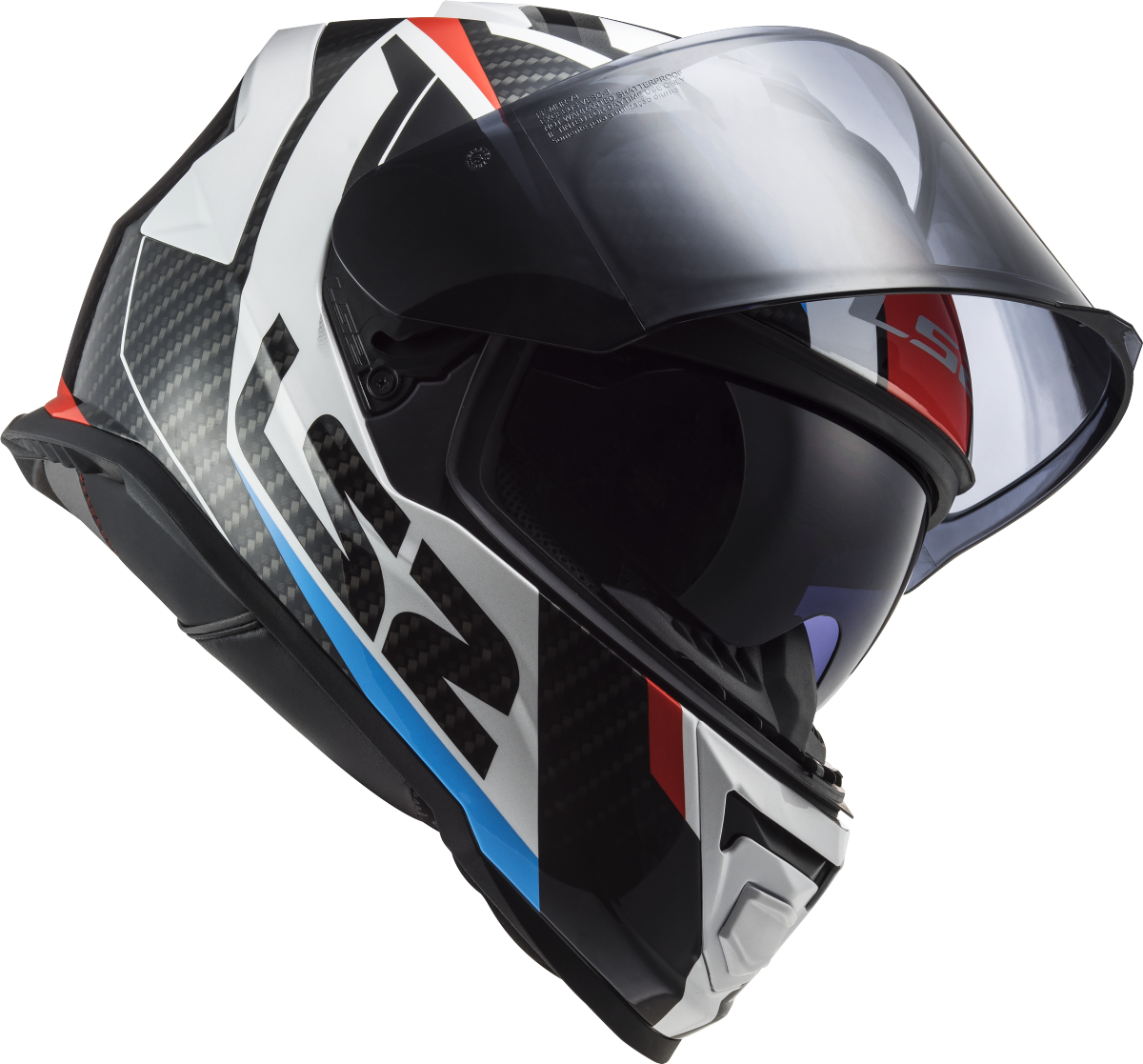 Casco LS2 FF800 STORM RACER AZUL/ROJO 22.06 2