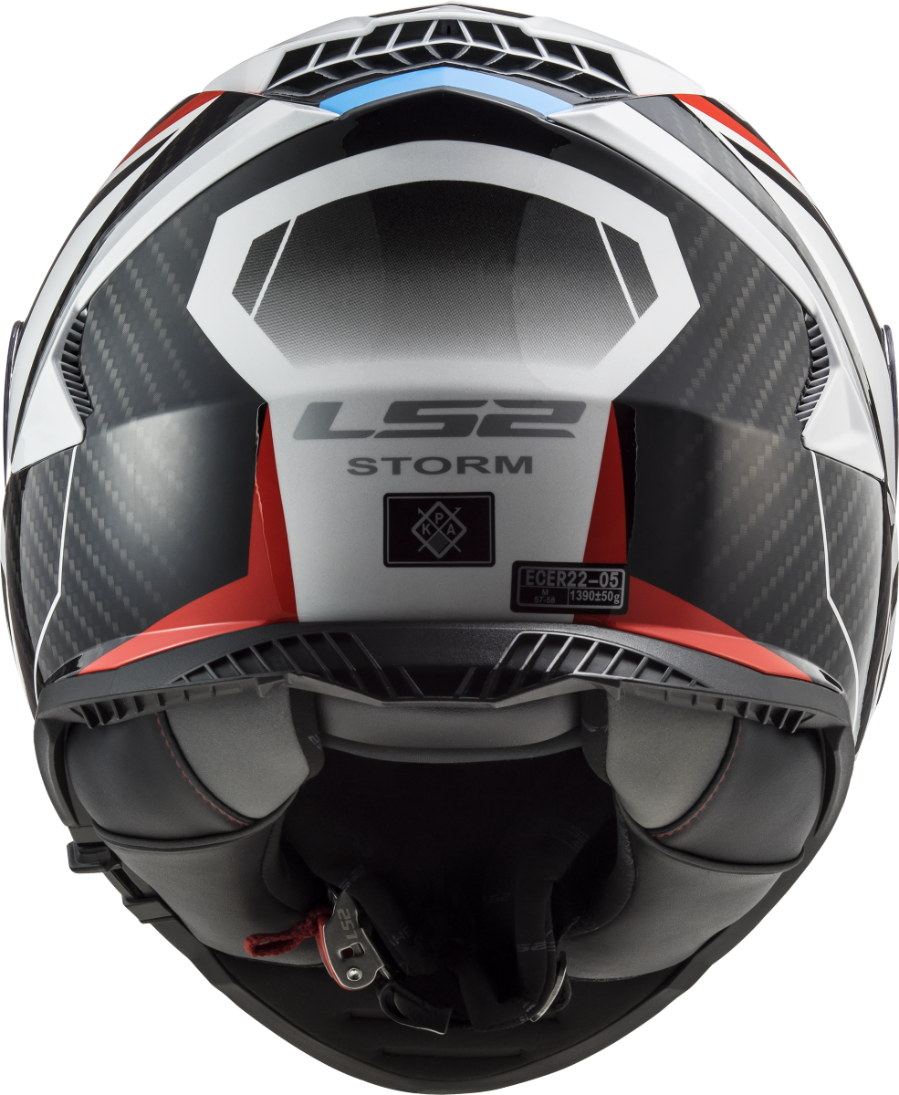 Casco LS2 FF800 STORM RACER AZUL/ROJO 22.06 7