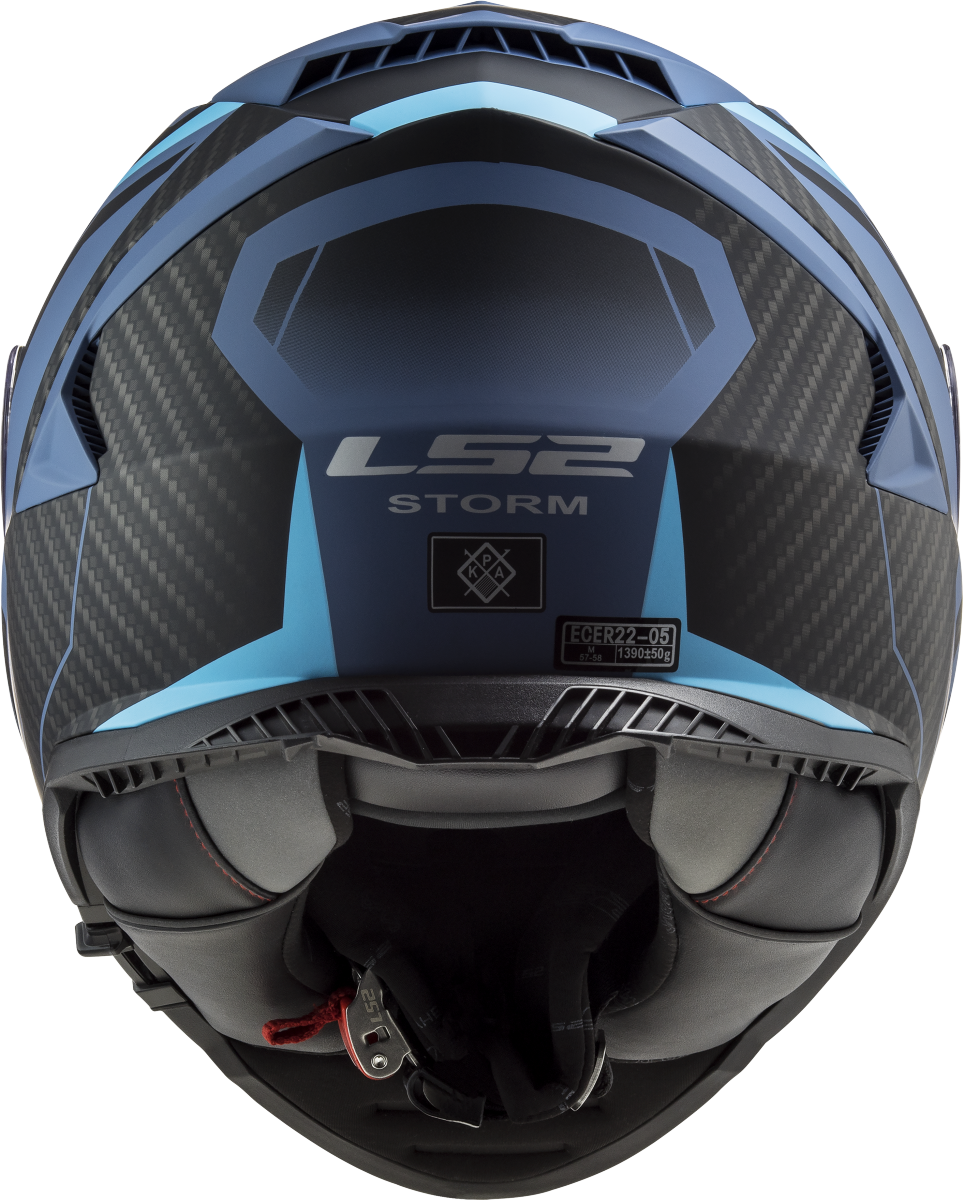 Casco LS2 FF800 STORM RACER AZUL MATE 22.06 3