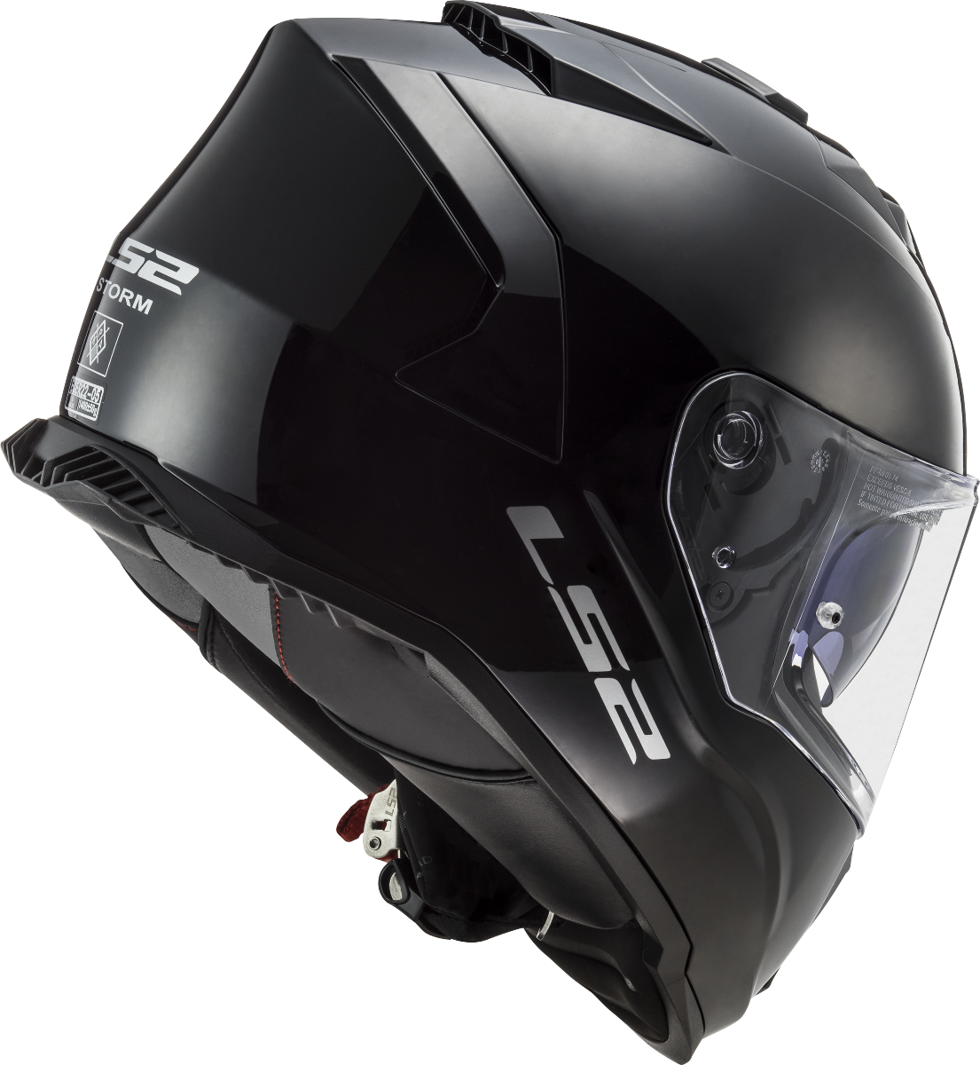 Casco LS2 FF800 STORM SOLID NEGRO 22.06 3