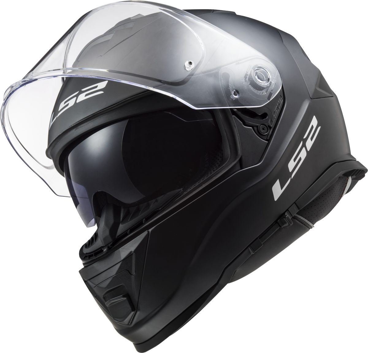 Casco LS2 FF800 STORM SOLID NEGRO MATE 6