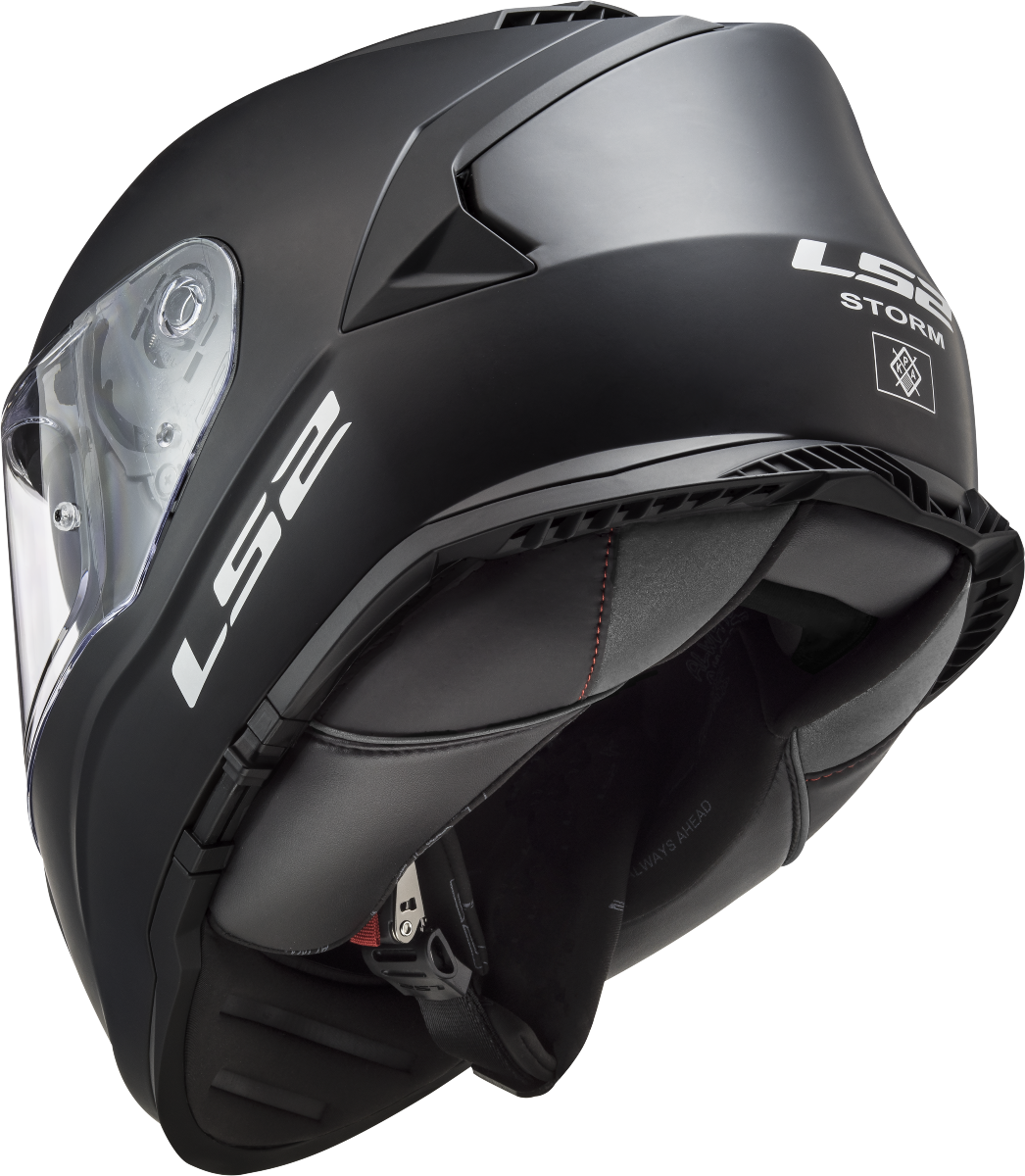 Casco LS2 FF800 STORM SOLID NEGRO MATE 5