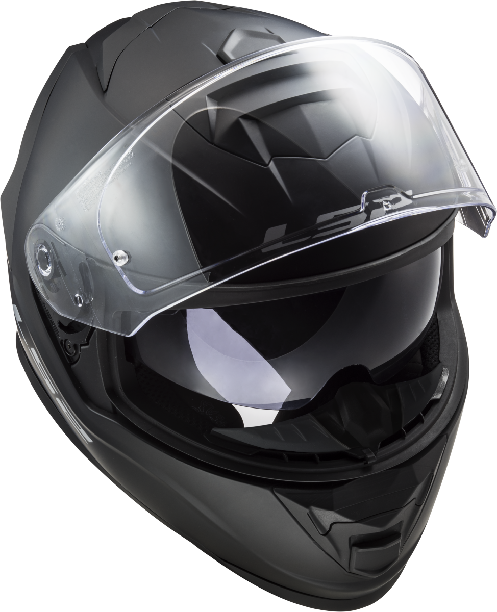 Casco LS2 FF800 STORM SOLID NEGRO MATE 1