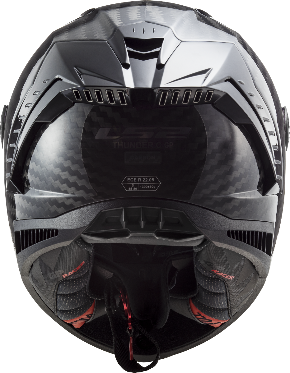 Casco LS2 FF805 THUNDER CARBONO SOLID CARBON ECE 22.06 5