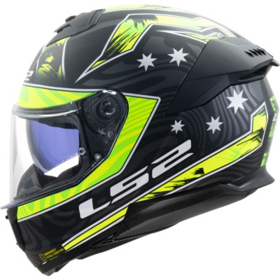Casco LS2 FF808 STREAM II GALDAM NEGRO/AMARILLO