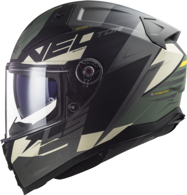 Casco LS2 FF811 VECTOR II ABSOLUTE NEGRO MATE/PLATA/TITANIO ECE 22.06