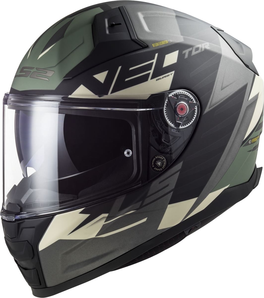 Casco LS2 FF811 VECTOR II ABSOLUTE NEGRO MATE/PLATA/TITANIO ECE 22.06 2