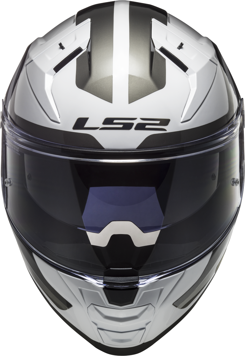 Casco LS2 FF811 VECTOR II METRIC BLANCO/TITANIO/PLATA ECE 22.06 4