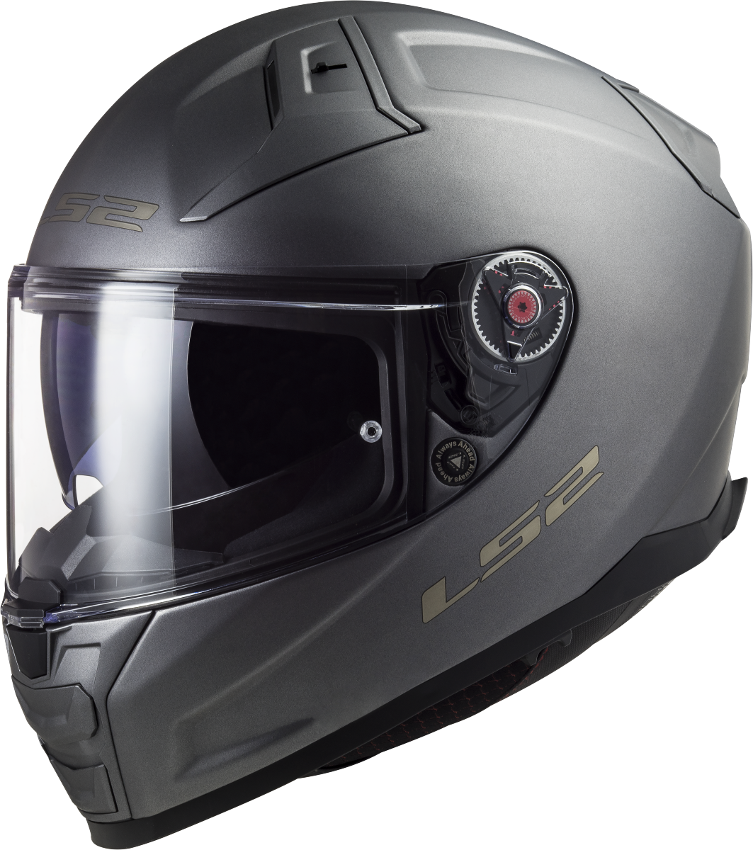 Casco LS2 FF811 VECTOR II SOLID TITANIUM MATE ECE 22.06 3