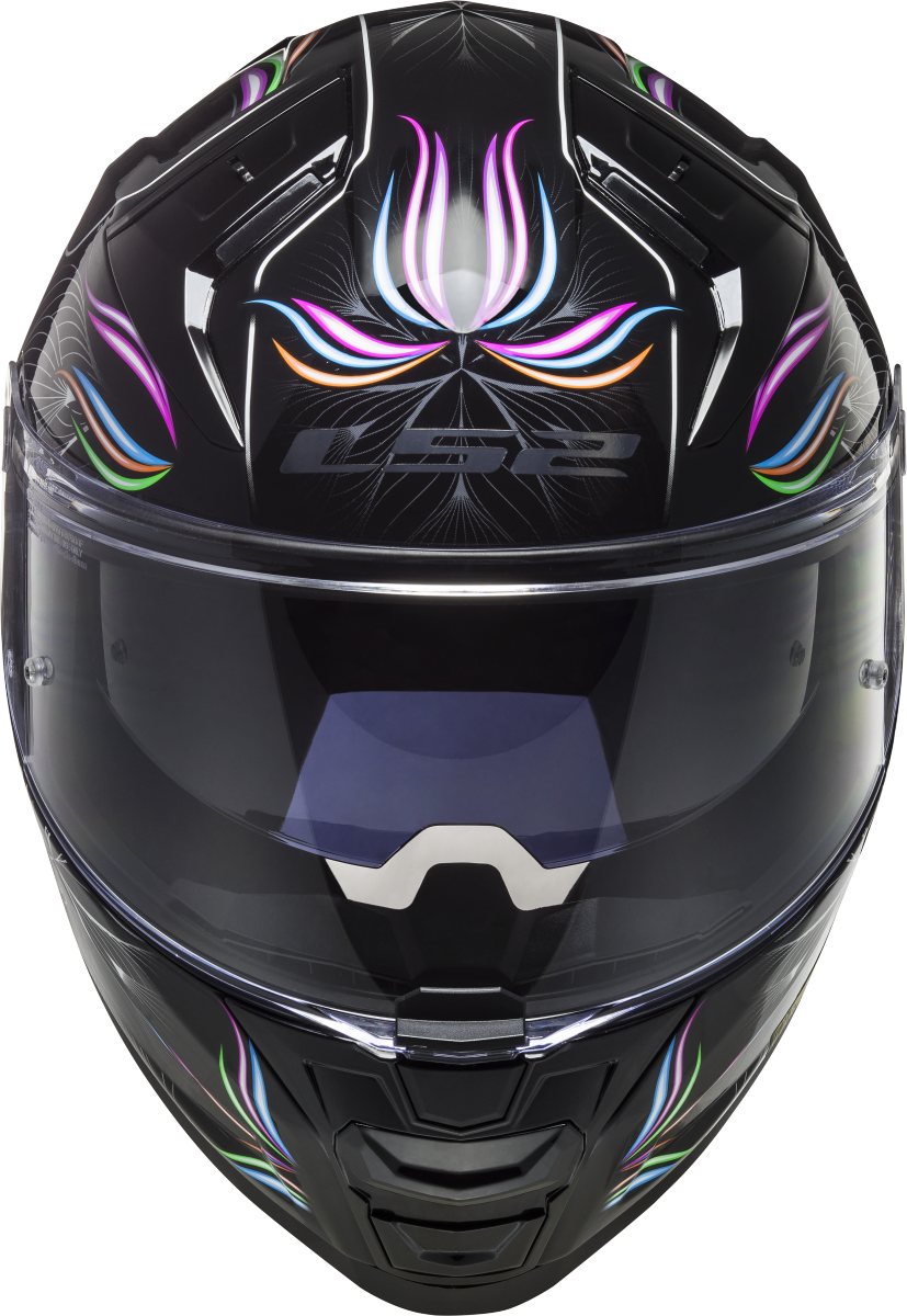 Casco LS2 FF811 VECTOR II TROPICAL NEGRO/BLANCO ECE 22.06 5