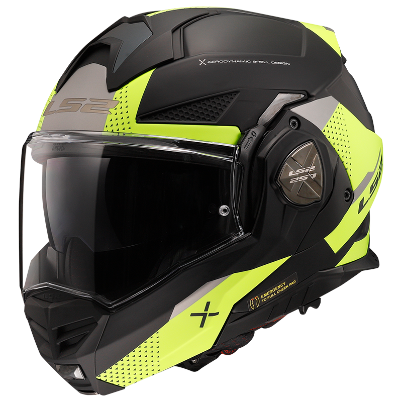 Casco LS2 FF901 ADVANT X MODULAR OBLIVION NEGRO MATE/H-V ECE 22.06