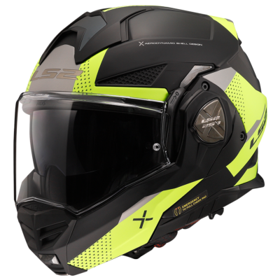 Casco LS2 FF901 ADVANT X MODULAR OBLIVION NEGRO MATE/H-V ECE 22.06