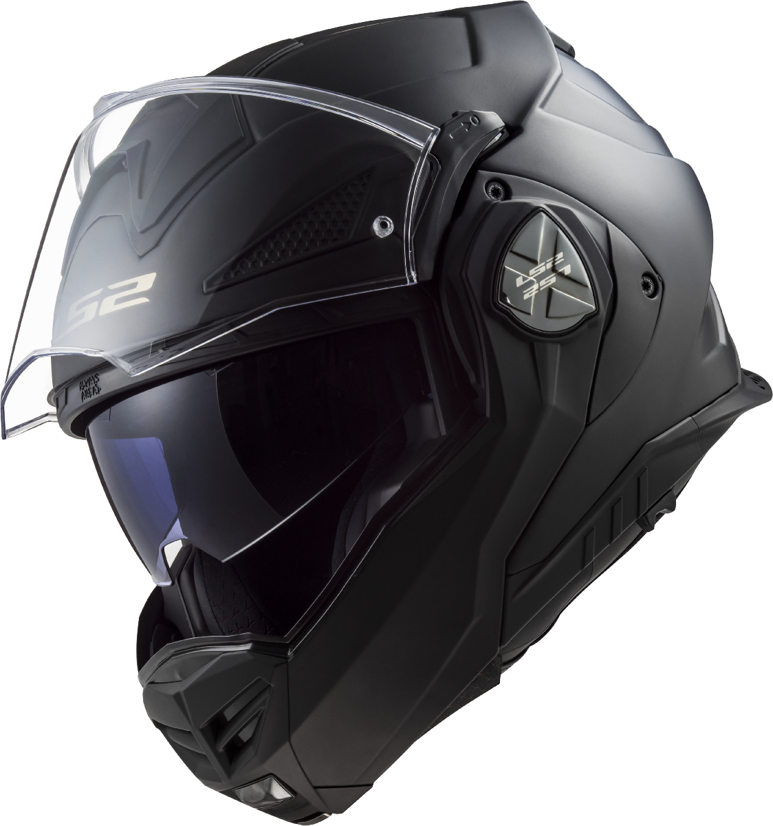 Casco LS2 FF901 ADVANT X MODULAR SOLID NEGRO MATE ECE 22.06 2