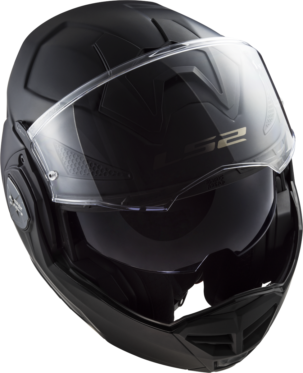 Casco LS2 FF901 ADVANT X MODULAR SOLID NEGRO MATE ECE 22.06 4