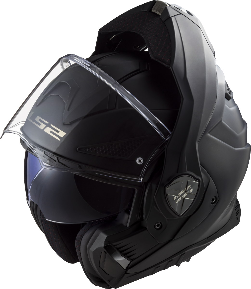 Casco LS2 FF901 ADVANT X MODULAR SOLID NEGRO MATE ECE 22.06 5