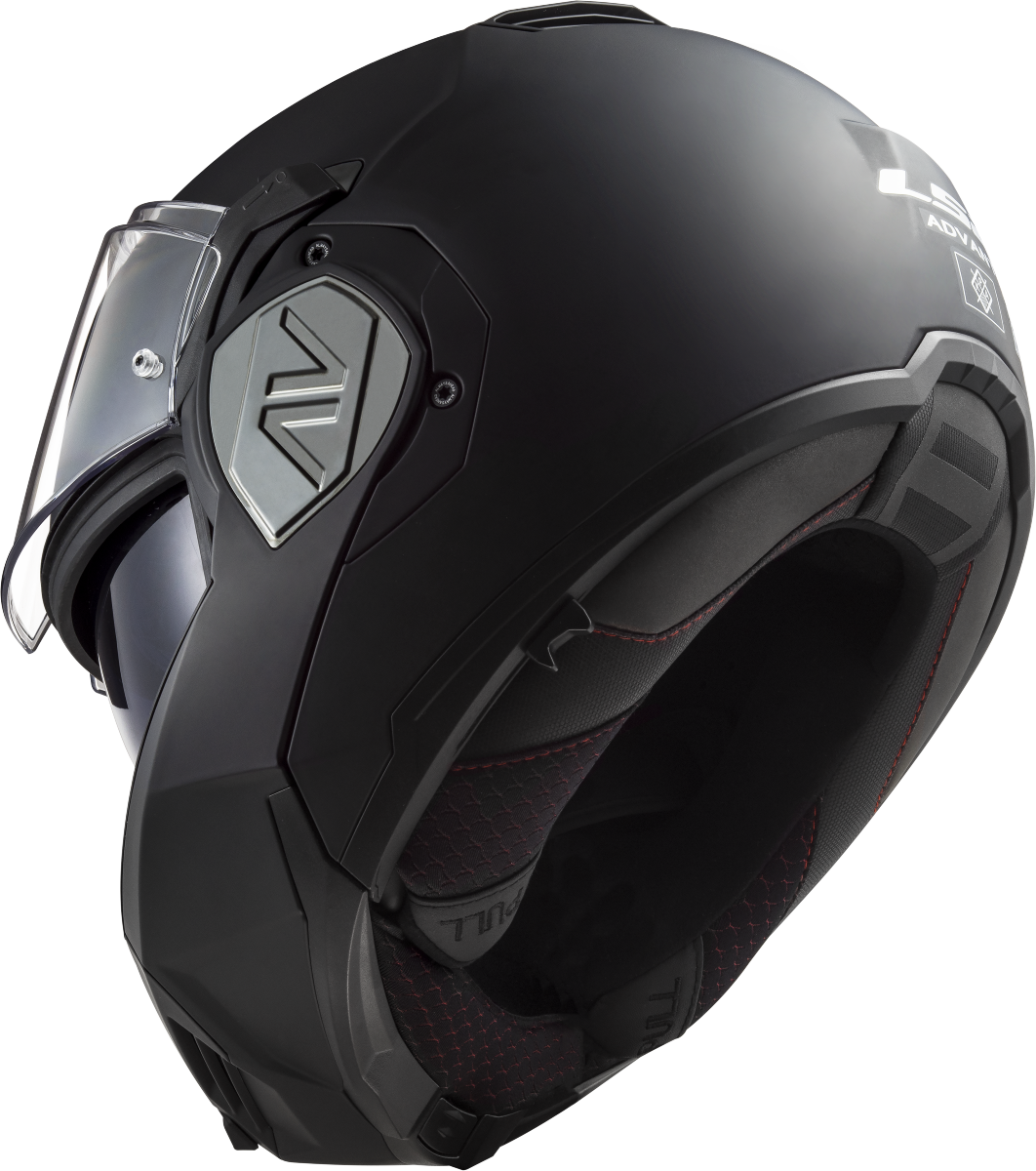 Casco LS2 FF906 ADVANT MODULAR SOLID NEGRO MATE ECE 22.06 2